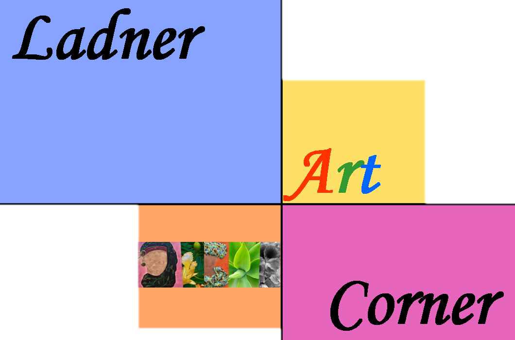 Ladner Art Corner Squares Logo